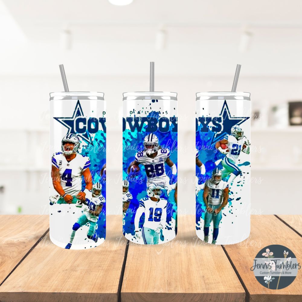 Dallas Cowboys buying Powerwash/Splatter Tumbler